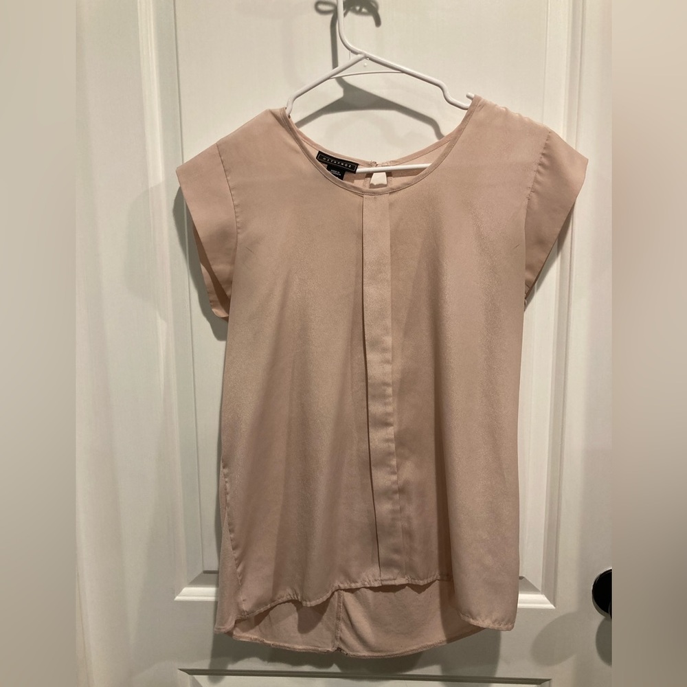 Blush blouse